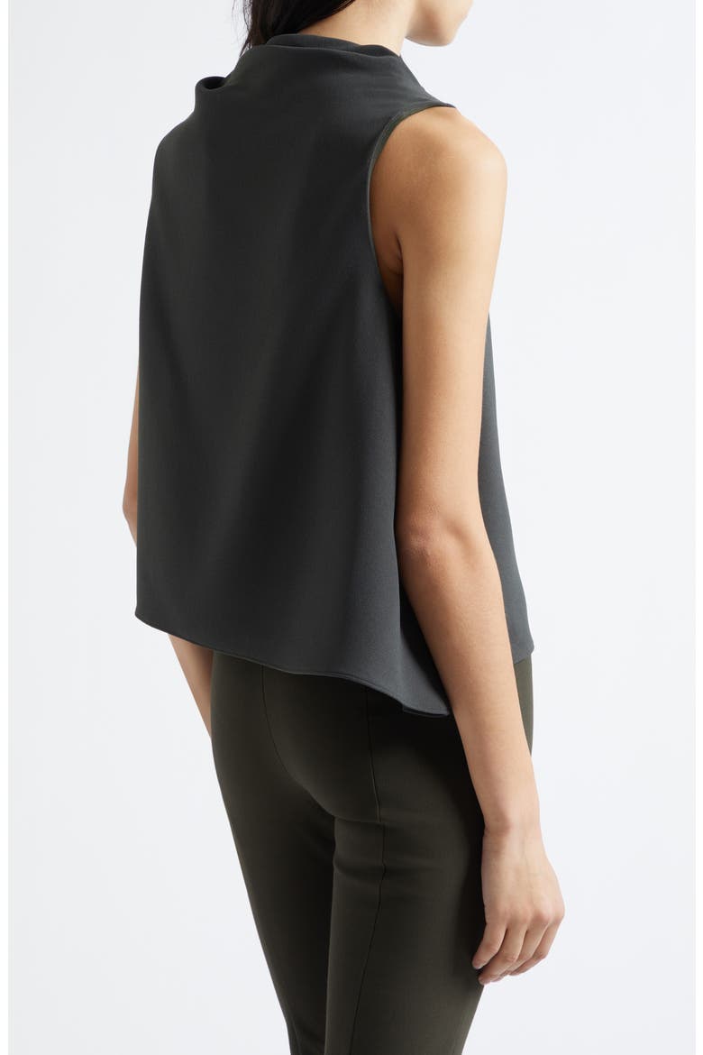 Asymmetric Drape Sleeveless Top, Alternate, color, DARK THYME