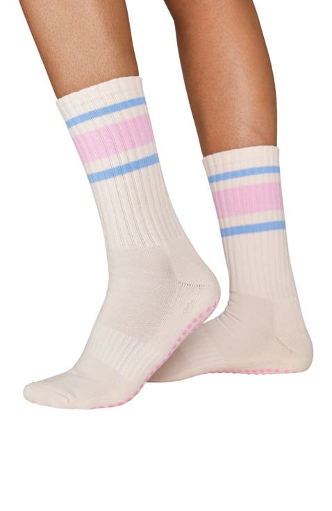 Retro Crew Grip Socks