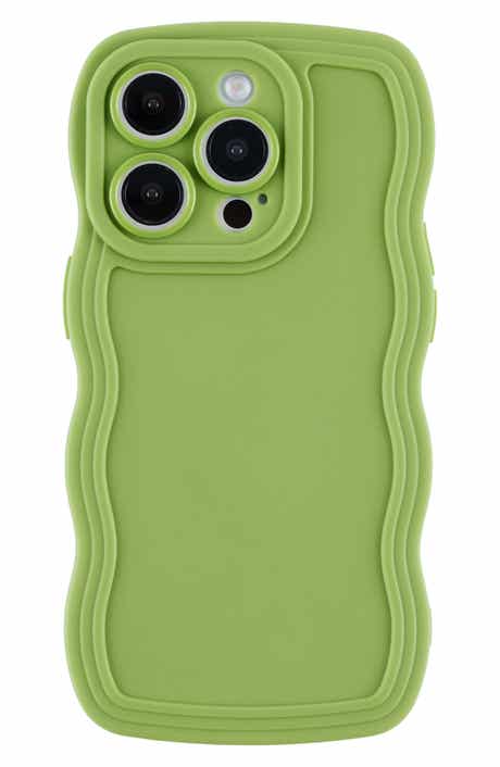 Auramma Solid Wavy Bumper iPhone 14 Pro Max Case