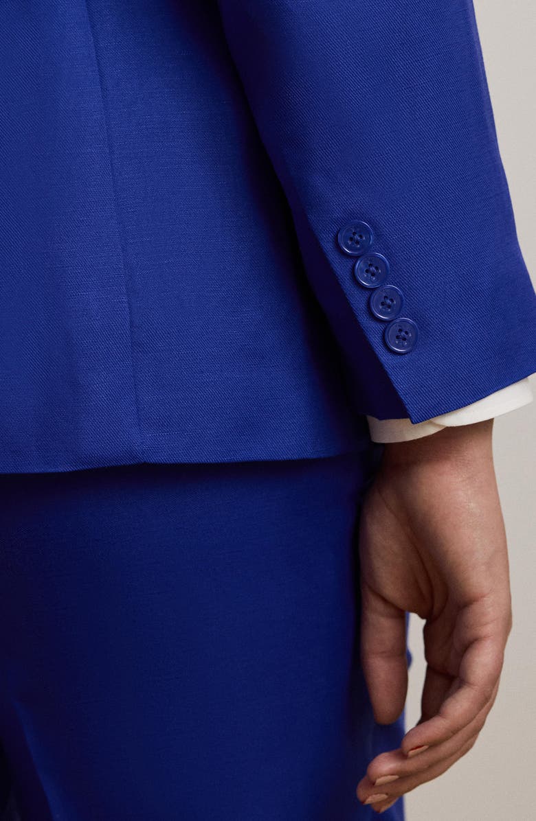 Lauren Ralph Lauren Solid Linen Blend Blazer, Alternate, color,