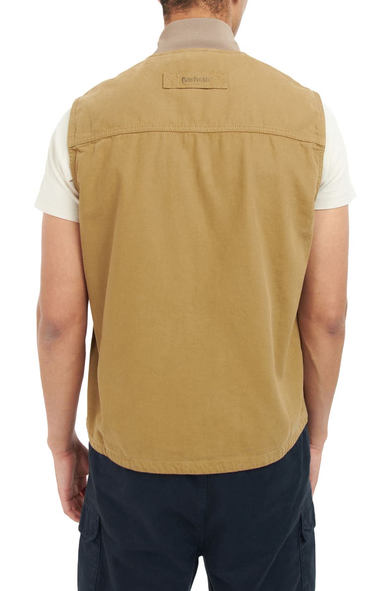 Barbour Tin Cotton Vest, Alternate, color, 