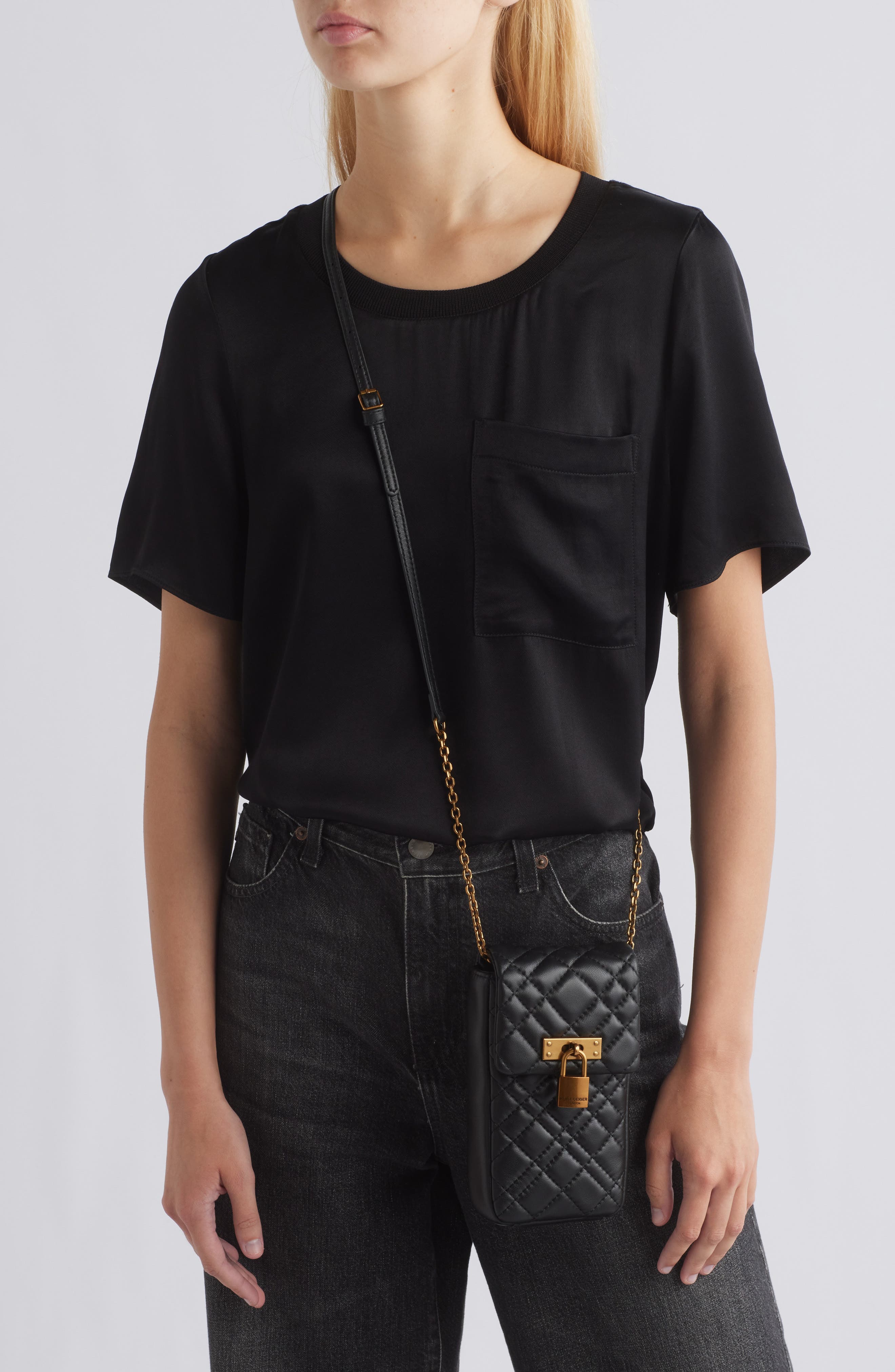 Kurt Geiger London Brixton Phone Crossbody Bag, Alternate, color, 