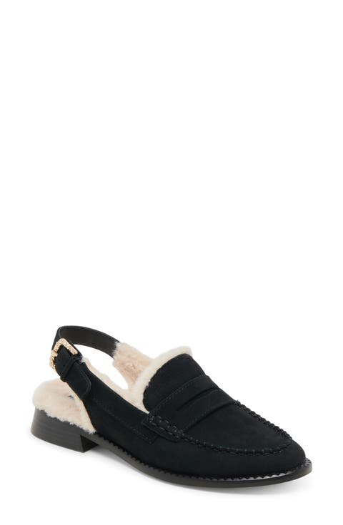 Hardi Faux Fur Slingback Flat (Women)