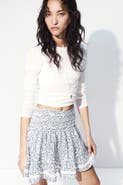 H&M Tiered Viscose-blend Skirt