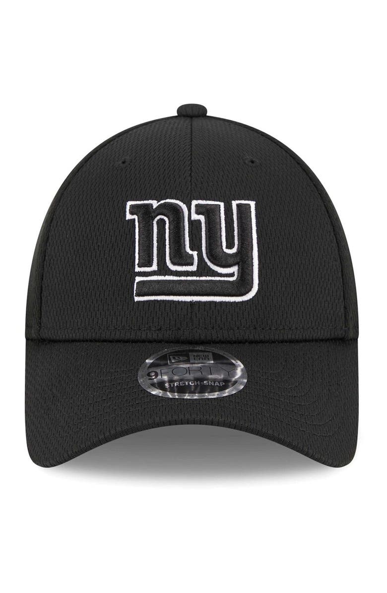 New Era Men's New Era Black New York Giants  Main B-Dub 9FORTY Adjustable Hat, Alternate, color, 