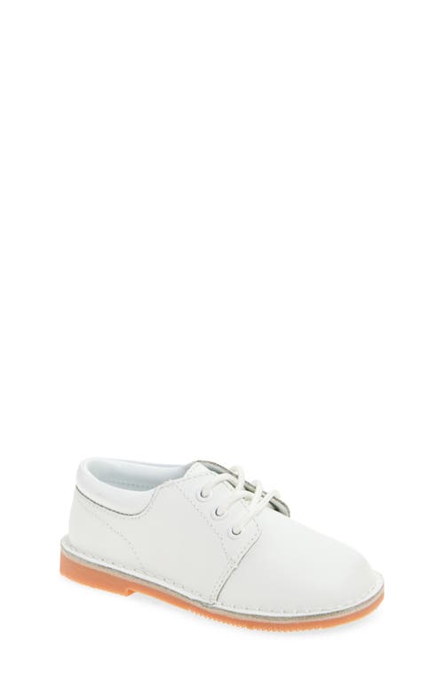 L'amour Tyler Lace-up Shoe In White
