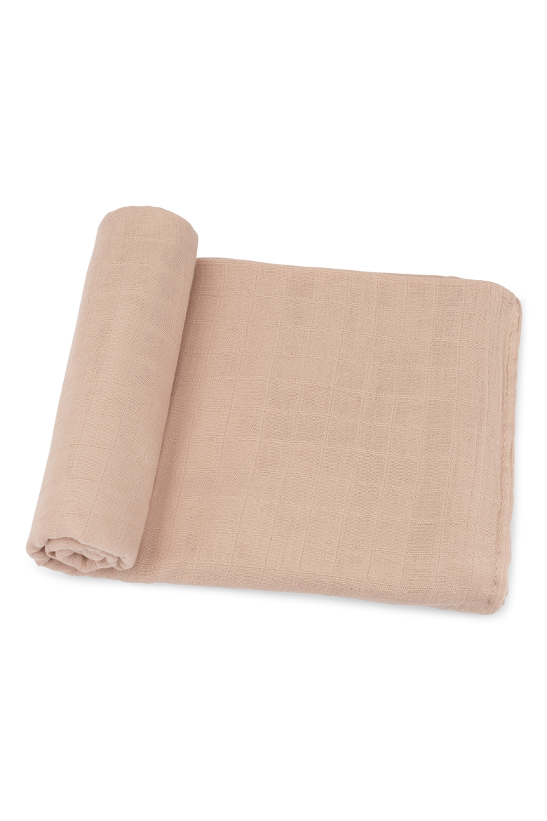 Muslin Swaddle Blanket, 1 Pack, Main, color, Blush