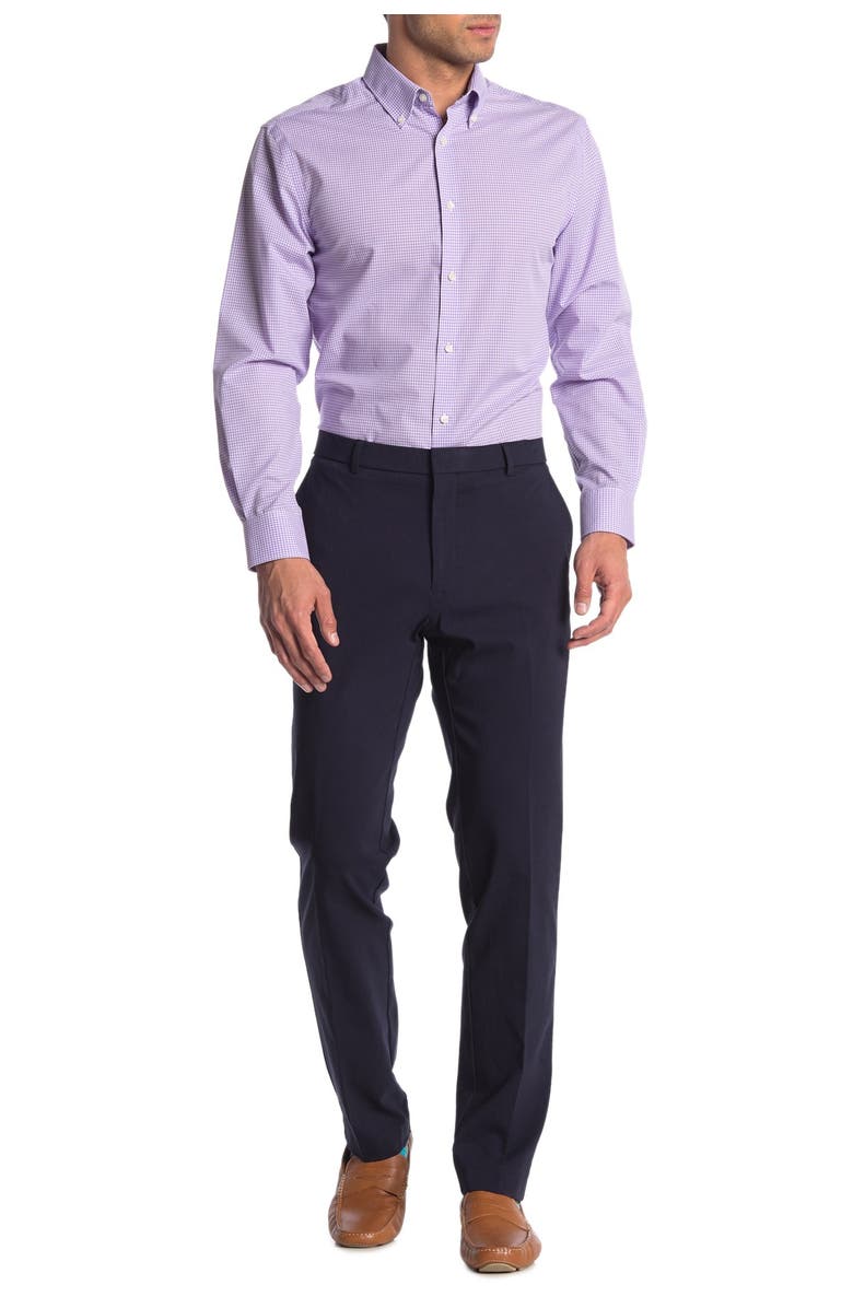 Tommy Hilfiger Twill Tailored Suit Separate Pants, Alternate, color, Navy