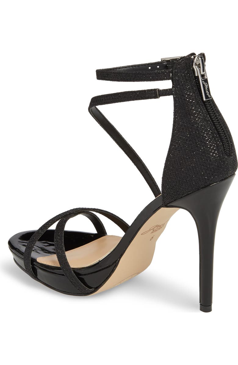 Jewel Badgley Mischka Galen Strappy Platform Sandal, Alternate, color,