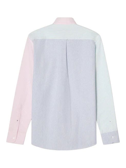 Harrison Button Down Fun Stripe Oxford Shirt - image 2
