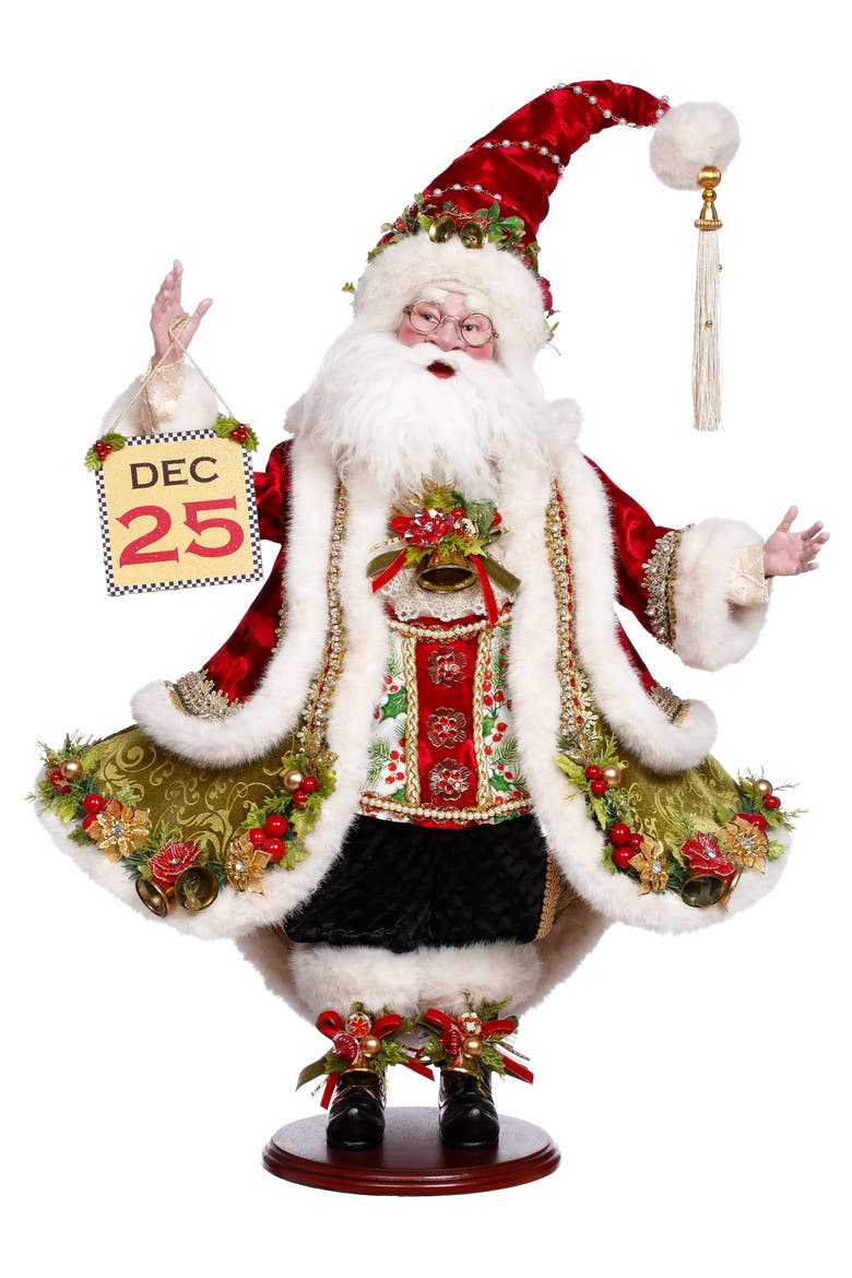 December 25 Santa, Main, color, Red