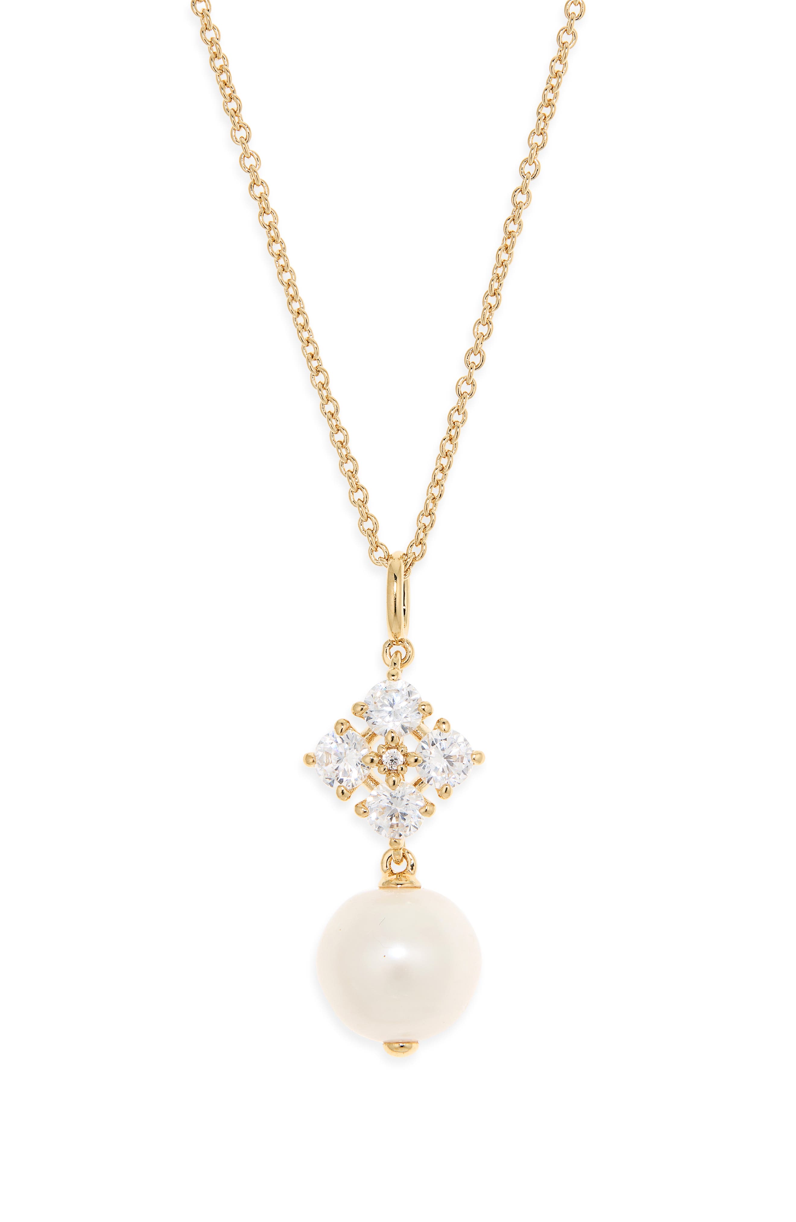 Blair Freshwater Cultured Pearl Drop Pendant Necklace