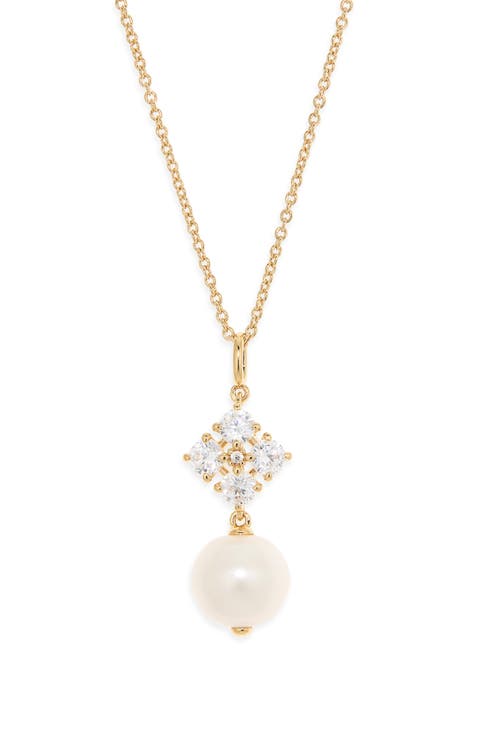 Blair Freshwater Cultured Pearl Drop Pendant Necklace