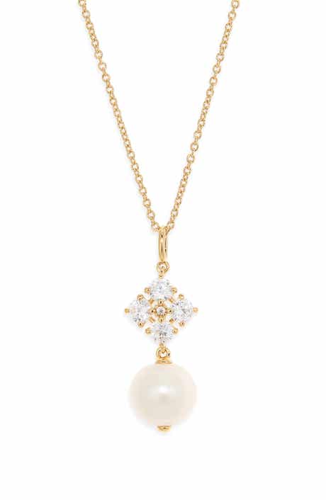 Blair Freshwater Cultured Pearl Drop Pendant Necklace