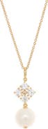 Nadri Blair Freshwater Cultured Pearl Drop Pendant Necklace