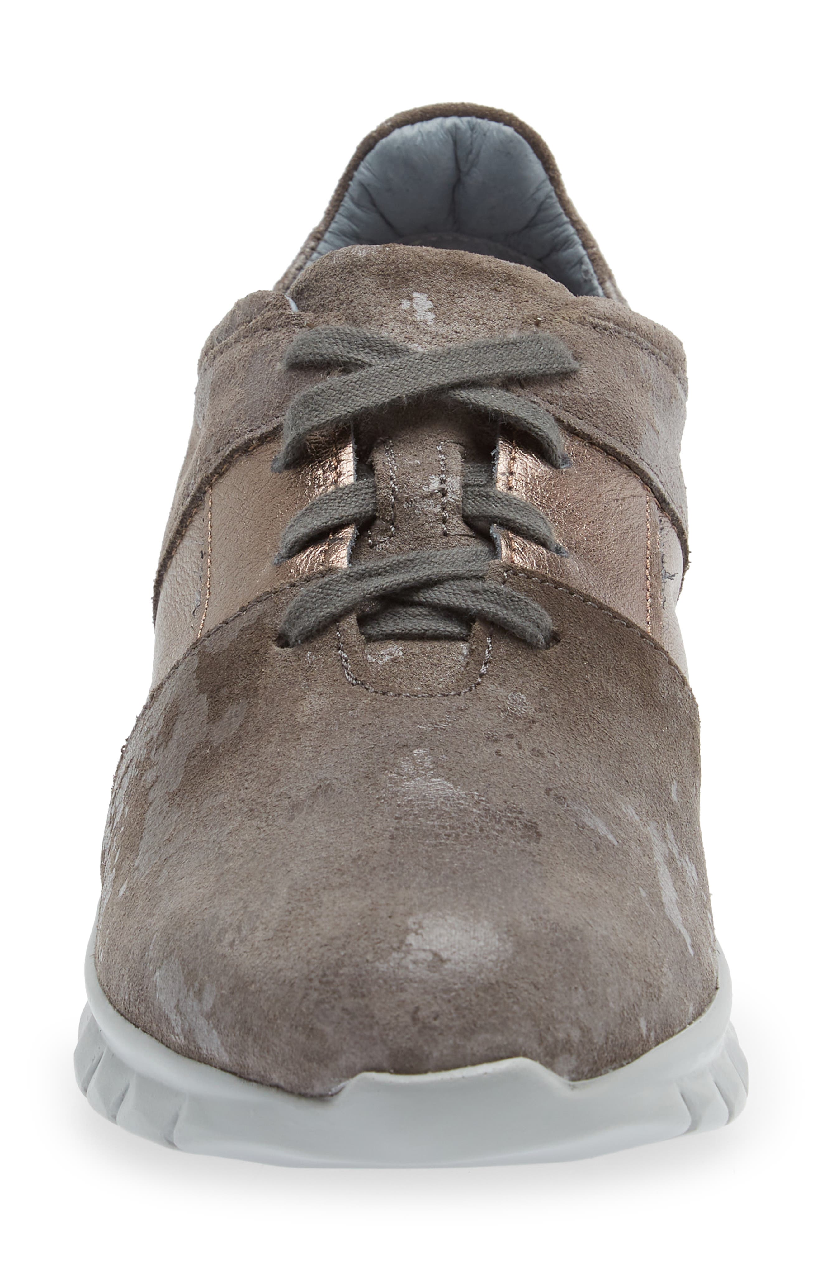 Naot Buzz Sneaker, Alternate, color, Gray Marble Suede