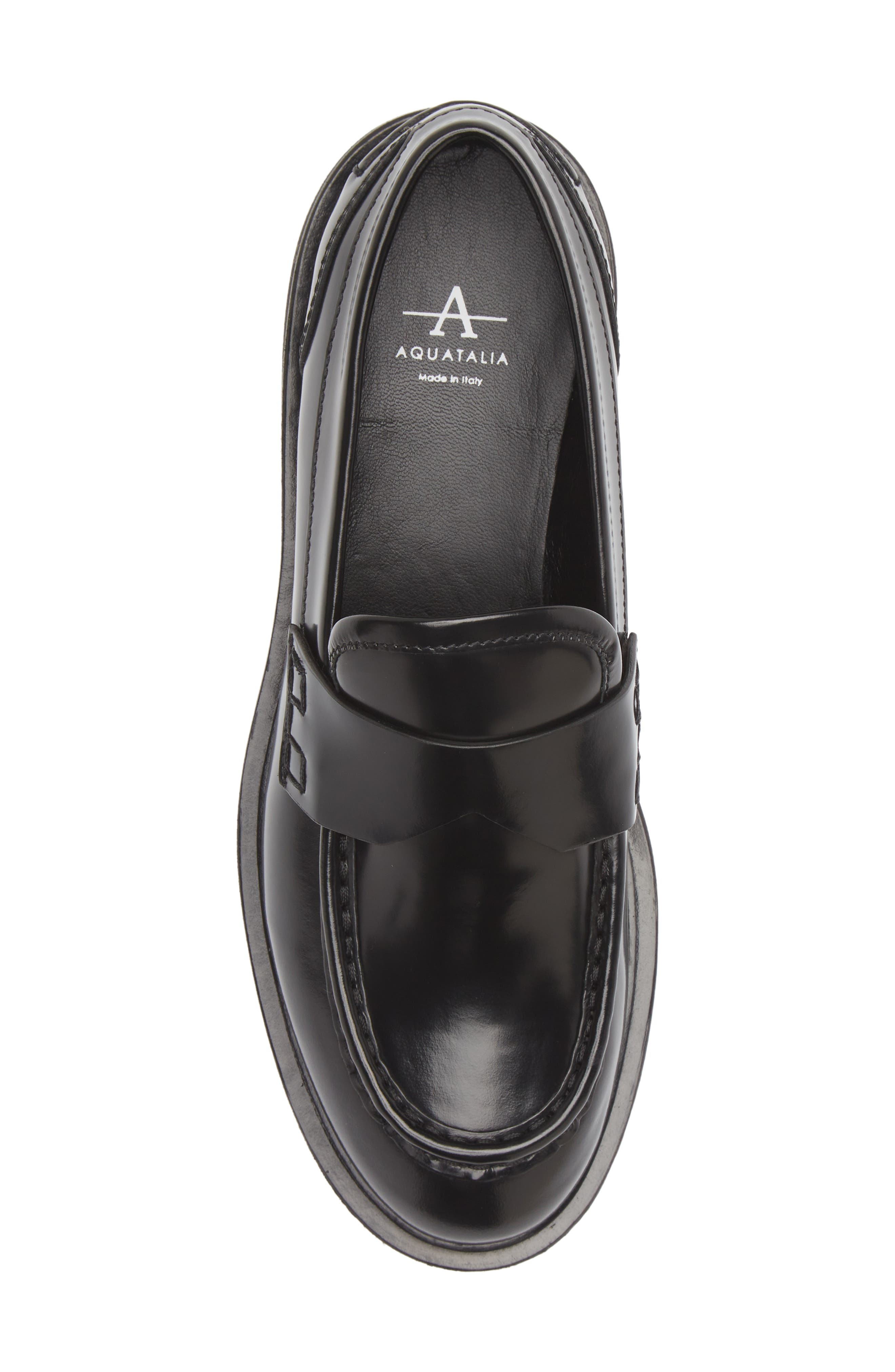 Maura Abrasivato Loafer, Alternate, color, BLACK