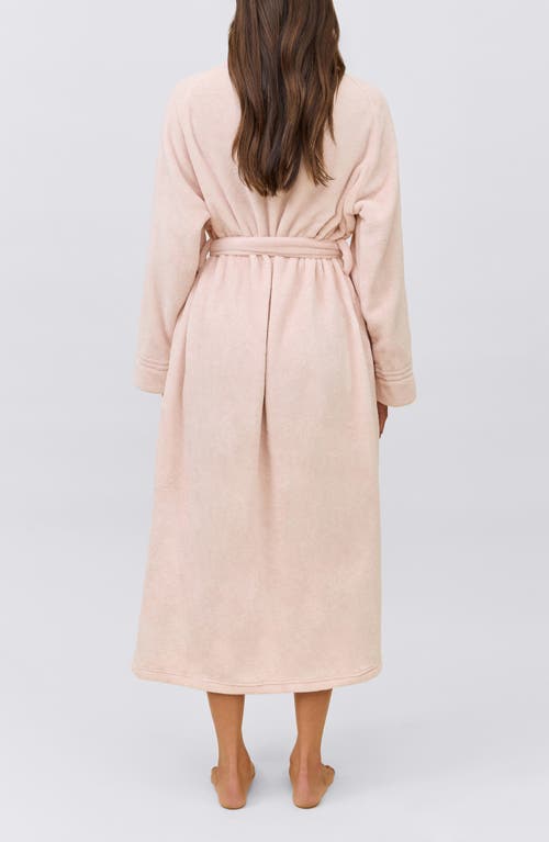 Papinelle Long Plush Robe In Multi