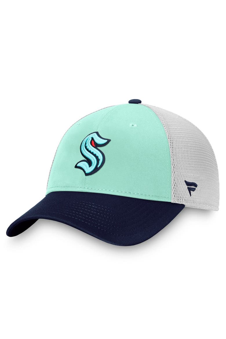 Men's Fanatics Branded  Blue Seattle Kraken Special Edition 2.0 Trucker Adjustable Hat, Main, color, Blue