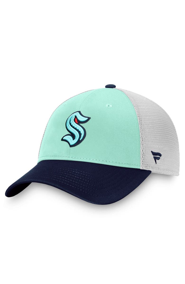 FANATICS Men's Fanatics Branded  Blue Seattle Kraken Special Edition 2.0 Trucker Adjustable Hat, Main, color, Blue