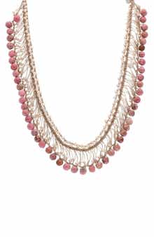SAACHI Madame Beaded Collar Necklace