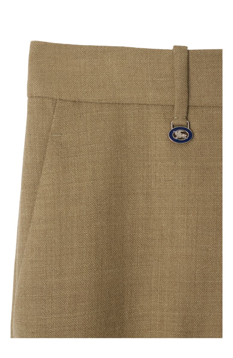 Burberry Wool Tailored Trousers, Alternate, color, Linden/Mountain