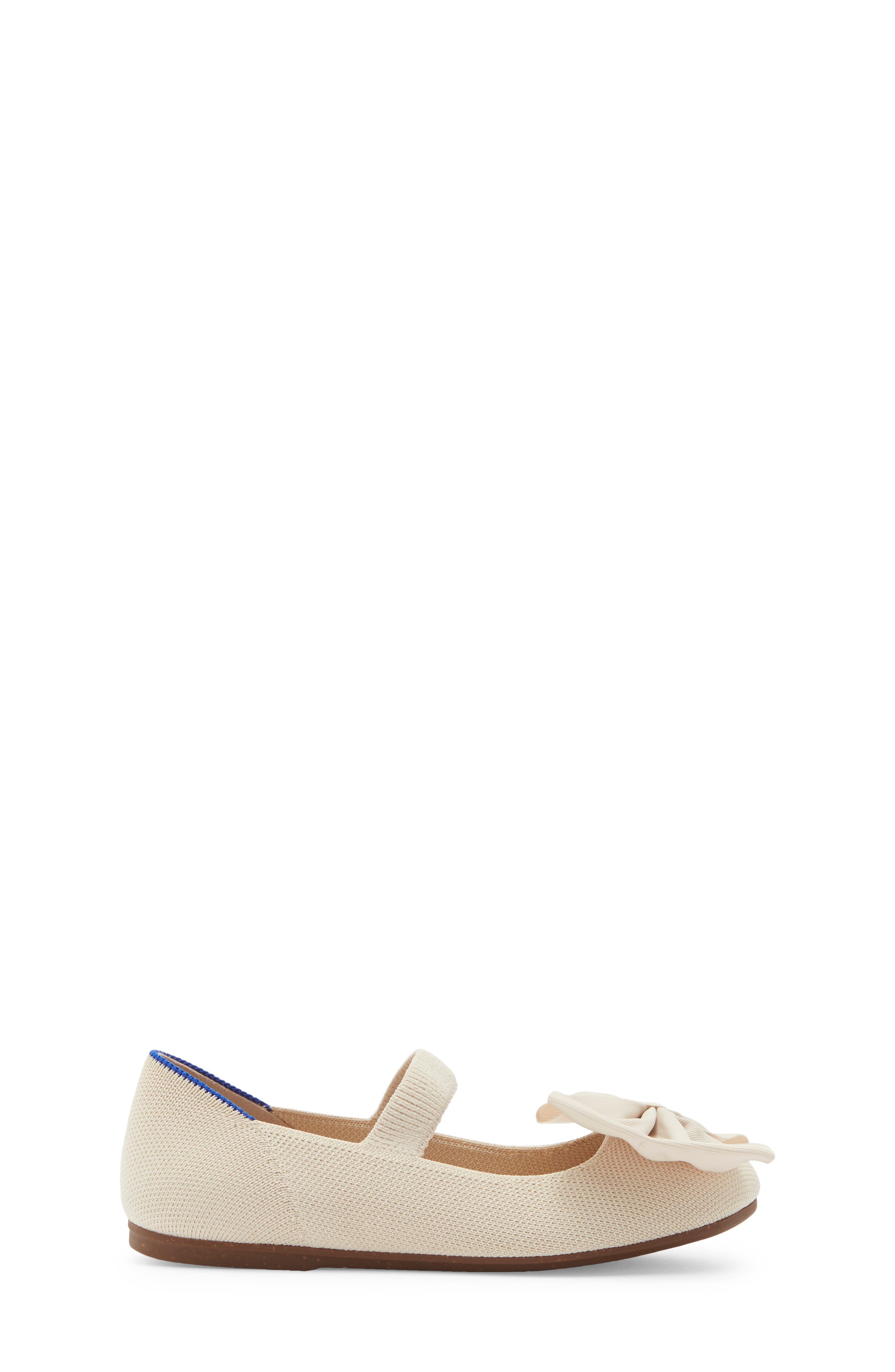 Kids' The Big Bow Mary Jane Flat, Alternate, color, CONCH