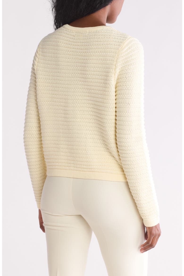 Buttoned Cardigan Sweater, Alternate, color, IVORY