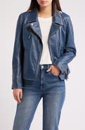 MAURITIUS Christy Leather Moto Jacket