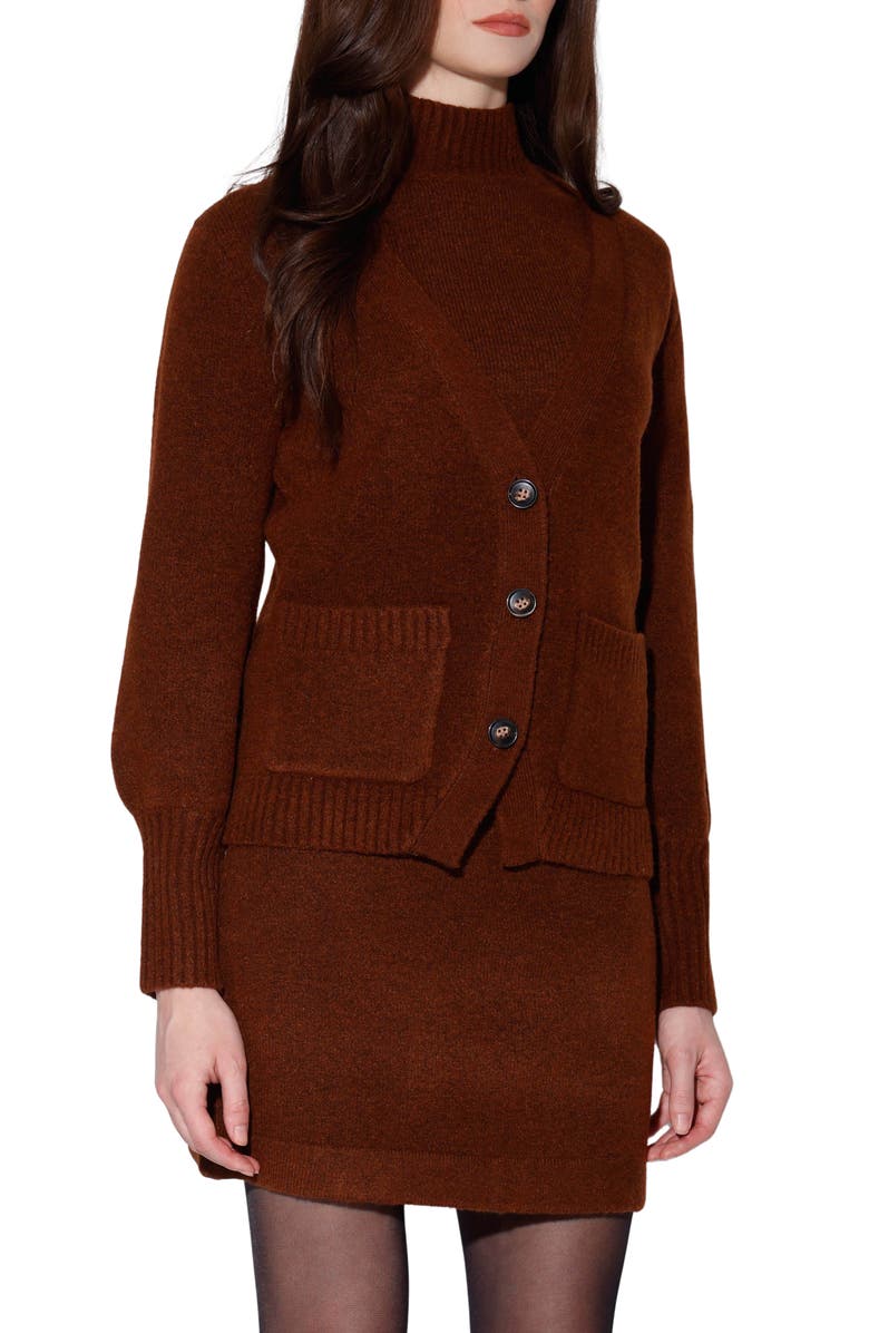 Walter Baker Aretha V-Neck Cardigan, Alternate, color,