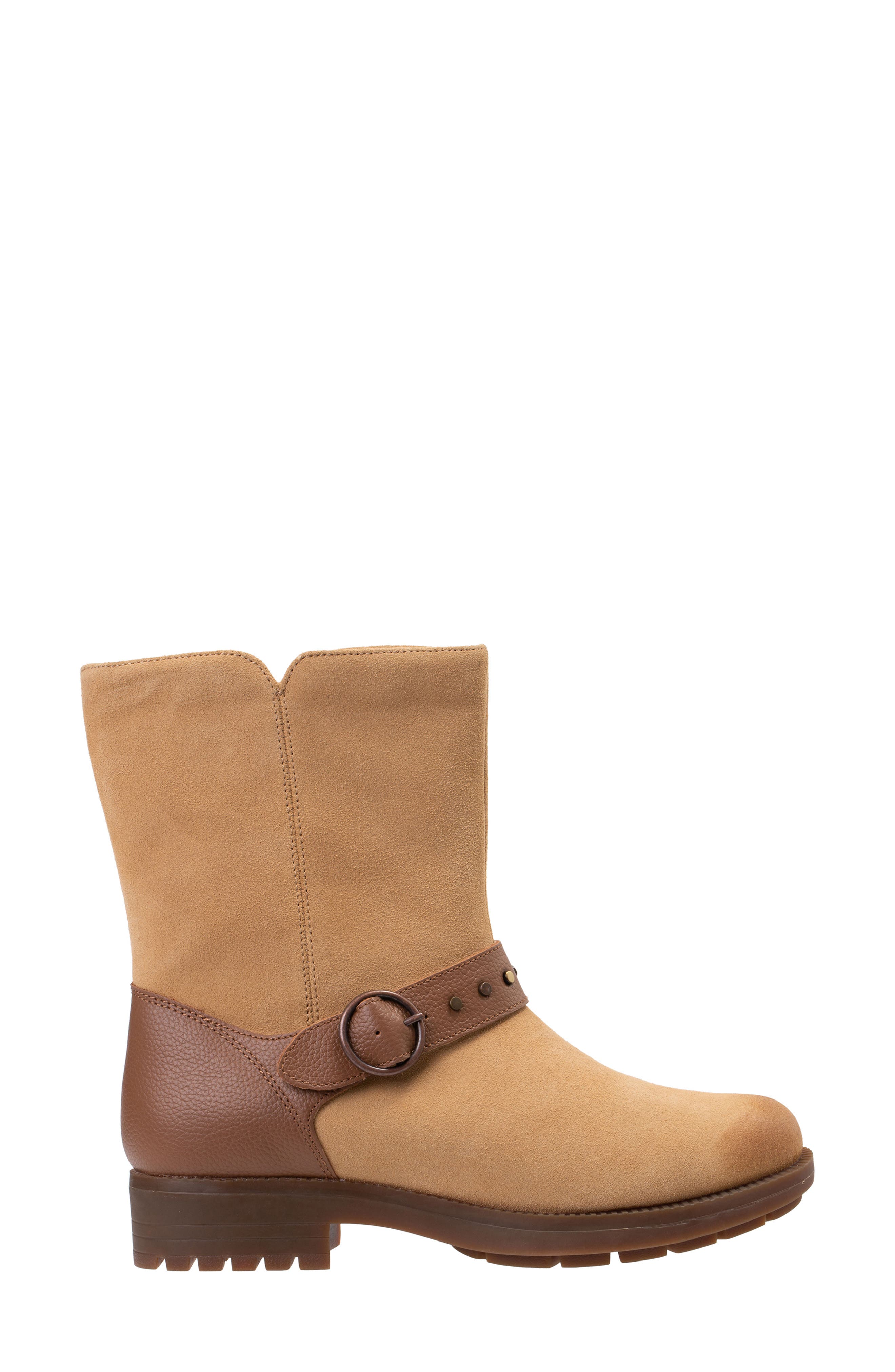 Draper Leather Bootie, Alternate, color, TAN