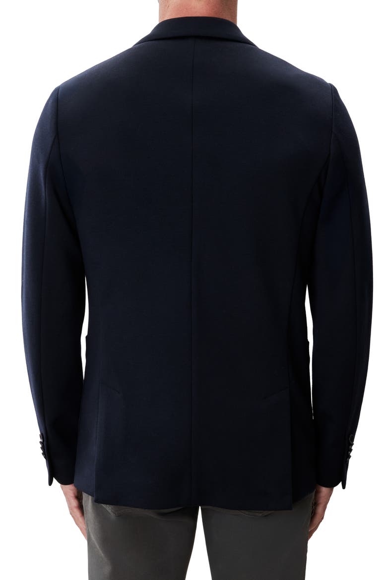 Blum Heathered Knit Sport Coat, Alternate, color, NAVY