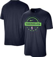Nike Men's Nike  Navy Minnesota Timberwolves Authentic Practice T-Shirt