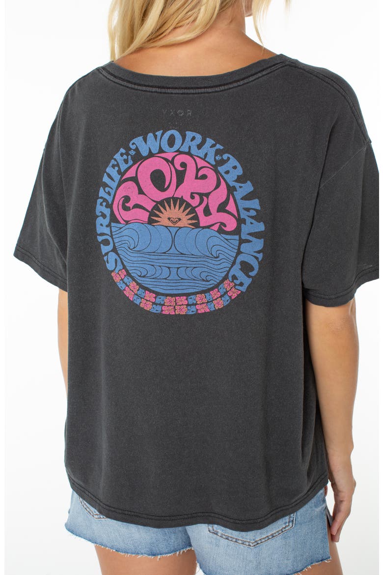 Oversize Graphic T-Shirt, Alternate, color, PHANTOM