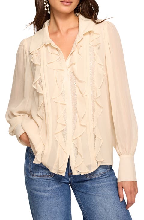 Claire Ruffle Shirt