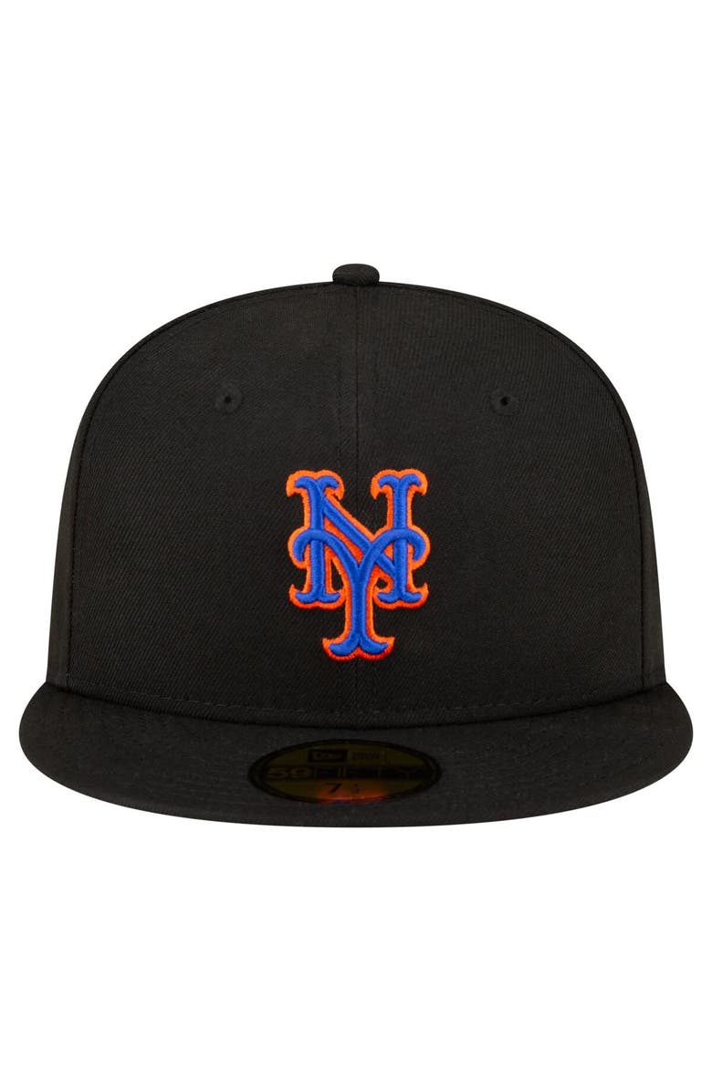 New Era Men's New Era Black New York Mets 2025 MLB Little League Classic 59FIFTY Fitted Hat, Alternate, color, 