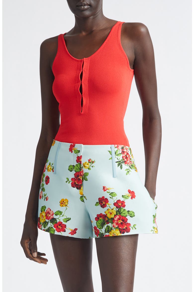 The Scarlett Scoop Neck Bodysuit, Main, color, RED