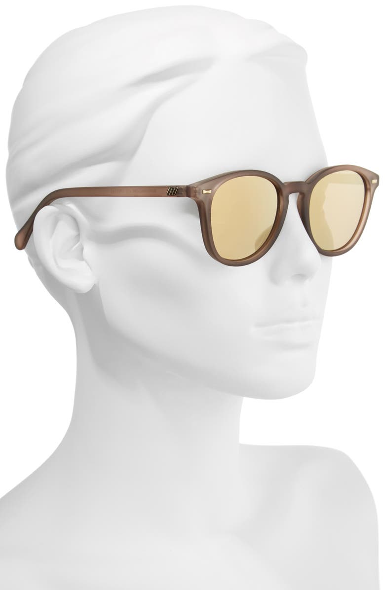 Le Specs x Lumira Bandwagon 51mm Sunglasses & Candle Gift Set, Alternate, color, 