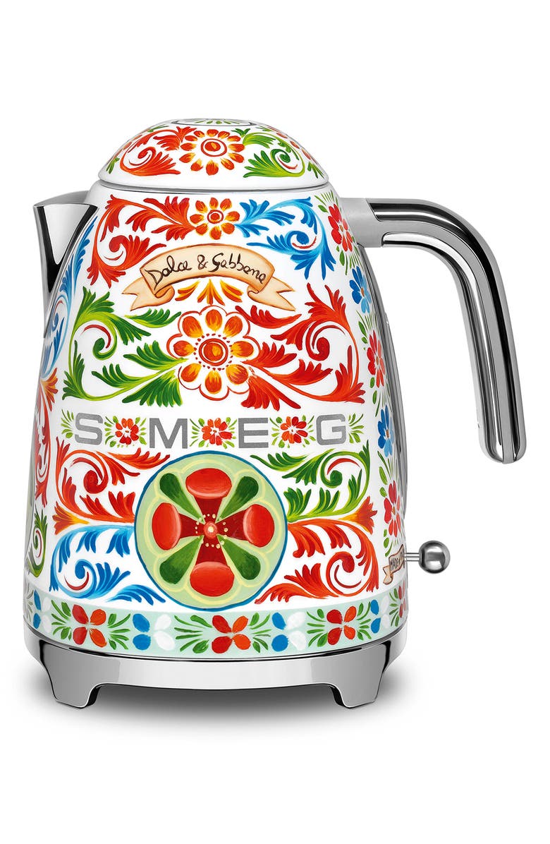 smeg x Dolce&Gabbana Sicily Is My Love Electric Kettle, Alternate, color,
