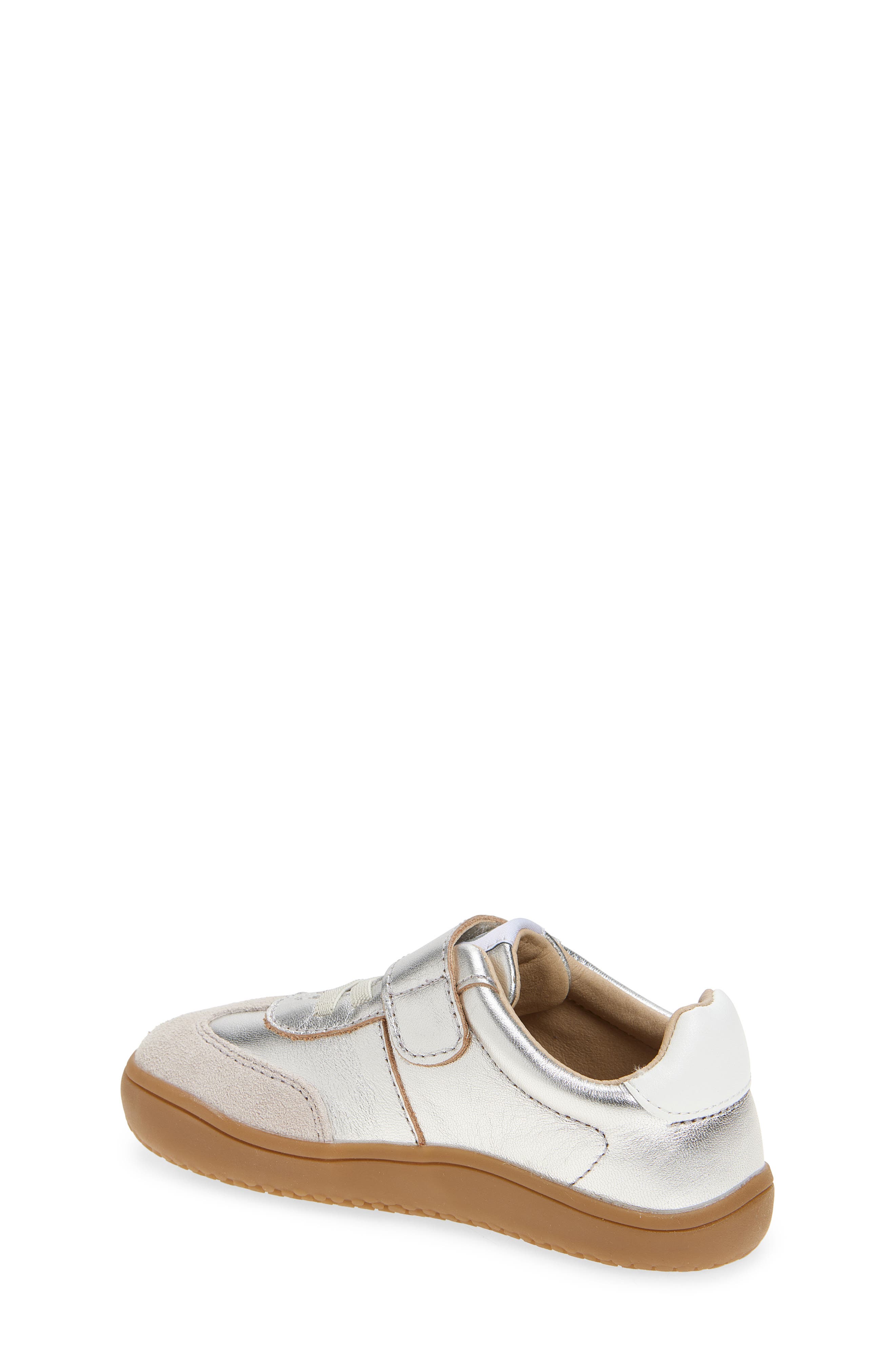 OLD SOLES Kids' 6500 Sytlin Barewalk Sneaker, Alternate, color, Silver / Snow