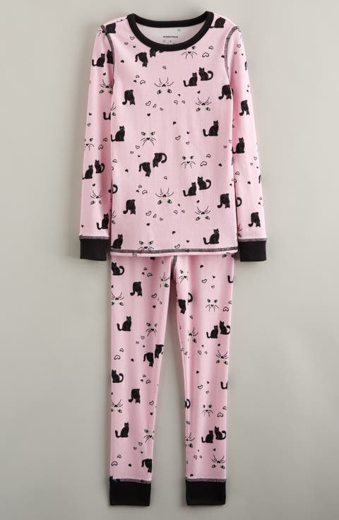Kids' Glow in the Dark Fitted Two-Piece Pajamas (Toddler, Little Kid & Big Kid)