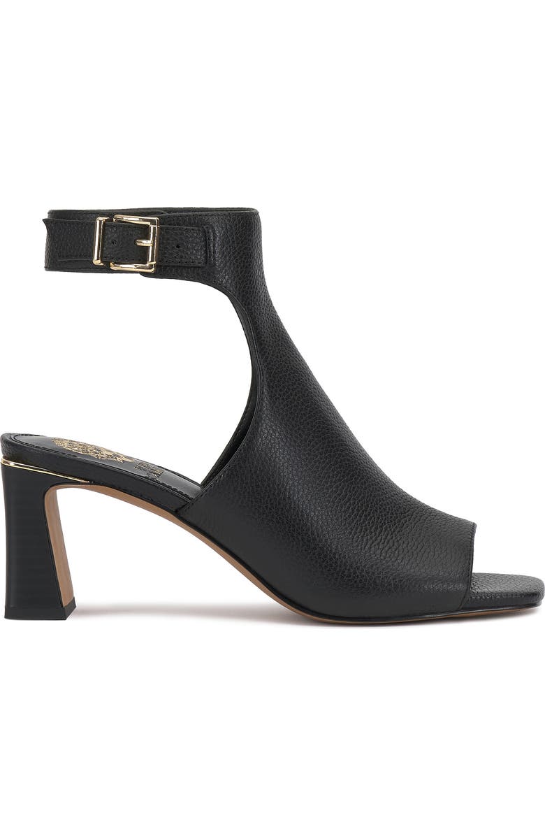 Vince Camuto Haylie Block Heel Sandal, Alternate, color, Black Pl Souffle Lux