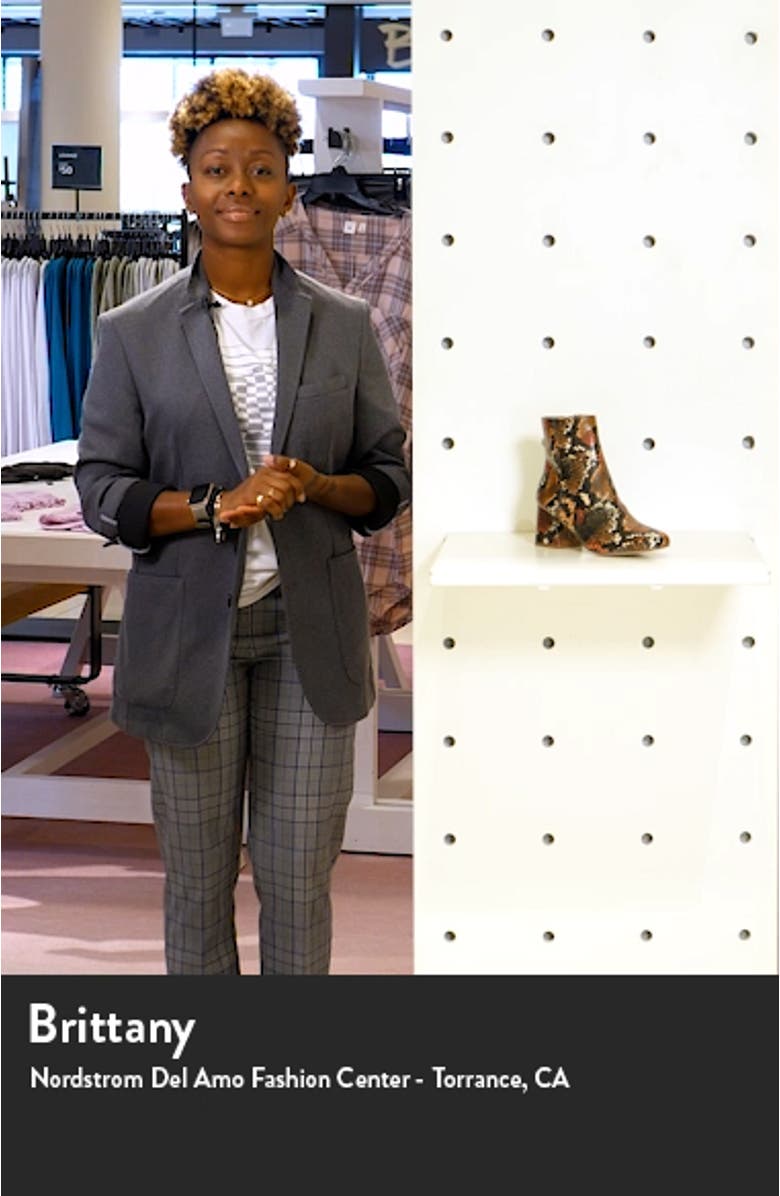 Darma Block Heel Bootie, sales video thumbnail