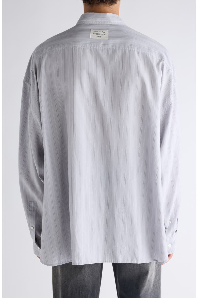Soffia Relaxed Fit Stripe Button-Up Shirt, Alternate, color, GREY/ MULTI