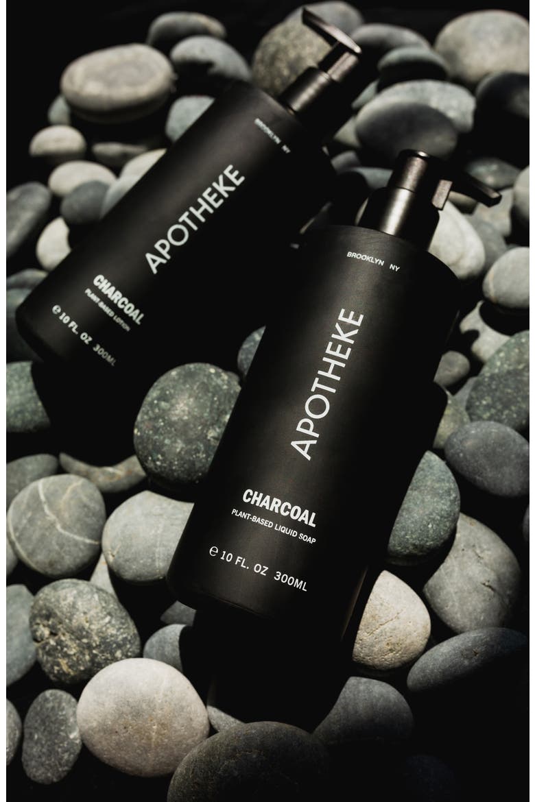 CHARCOAL LIQUID SOAP, Alternate, color, CHARCOAL