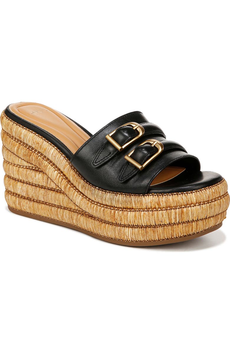 SARTO by Franco Sarto Torino Wedge Platform Slide Sandal, Main, color,