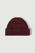 Brunello Cucinelli Cashmere English rib double knit beanie