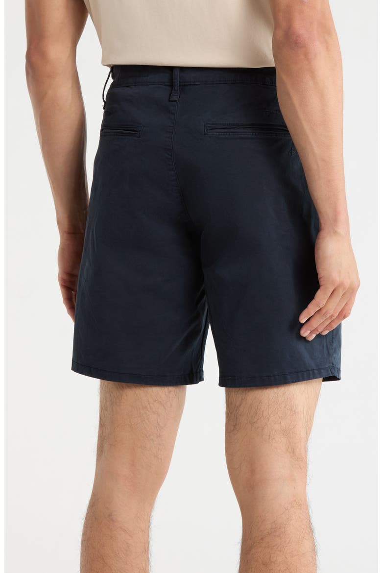 Classic Stretch Cotton Chino Shorts, Alternate, color, NAVY