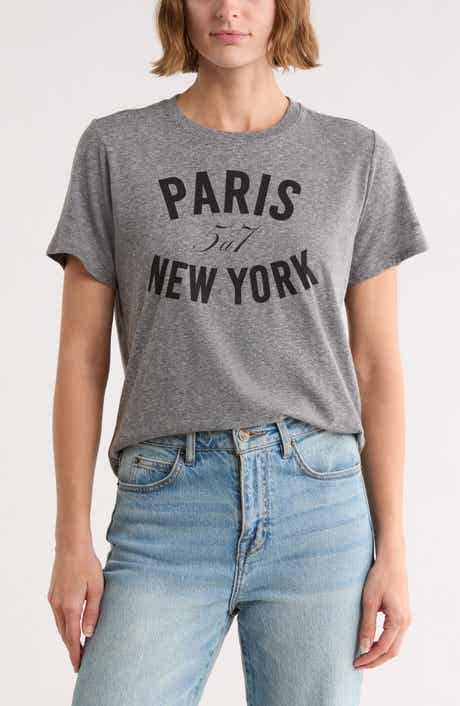 Cinq à Sept Paris New York Graphic T-Shirt
