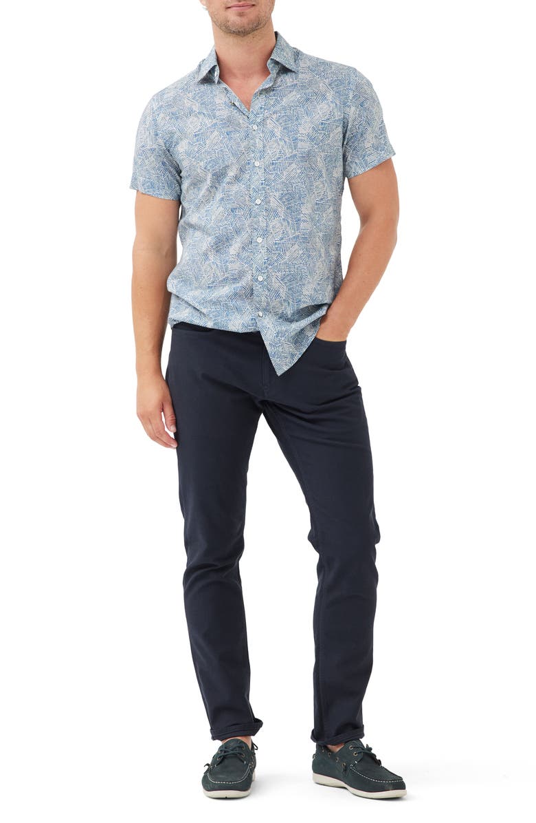 Rodd & Gunn Bills Way Short Sleeve Button-Up Shirt, Alternate, color,